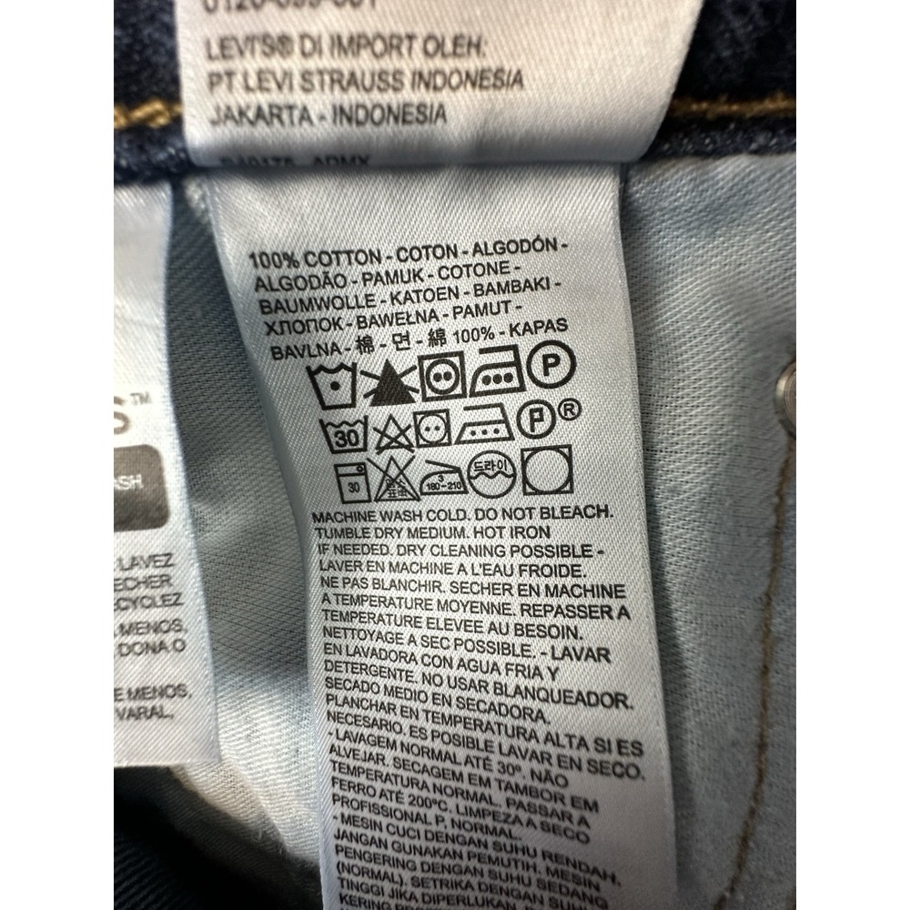 Levis 550 Jeans Mens 38x36 (Fits 38x31) Medium Wash Blue Relaxed Fit - Picture 7 of 13